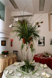 Centros de mesa de altura Chic vs Kitsch, Decoración, Flores Centros de mesa de altura Chic vs Kitsch, Decoración, Flores
